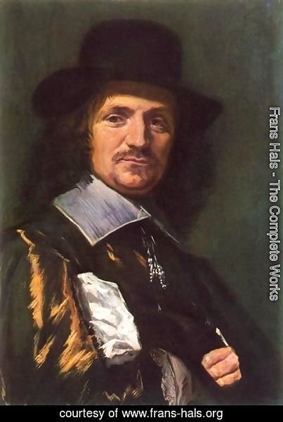 Frans Hals - The Painter Jan Asselyn 1650s